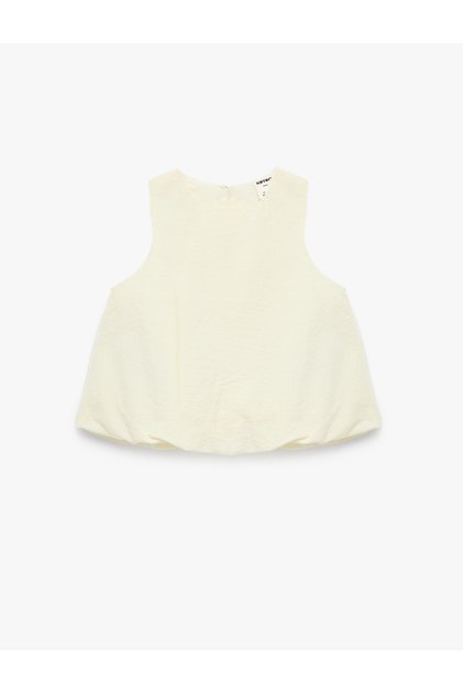 Baby Girl'S Yellow Cotton Blouse