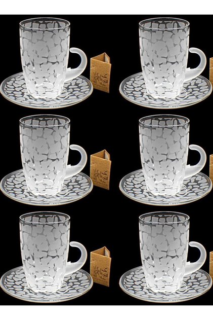 Tea cups 115 Girf Trns 6Pcs