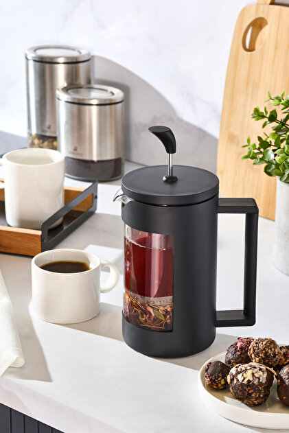 Karaca Pamir Bitki Çayı ve Filtre Kahve Demliği French Press 800