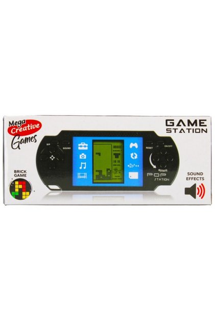 Electronic game Tetris 23in1 MegaCreative, requires 2xAAA batteries, 3+ years, 435862