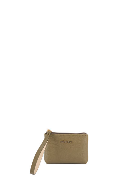 Khaki Women's Mini Portfolio & Clutch Bag Mdc1021