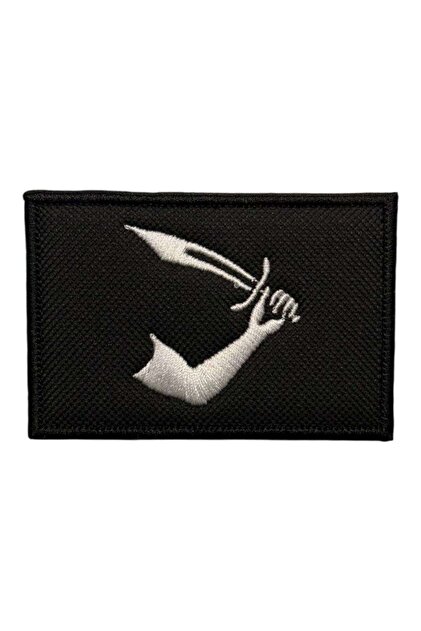 Thomas Tew Korsan Bayrağı Nakış Patch Peç - 8x5 cm