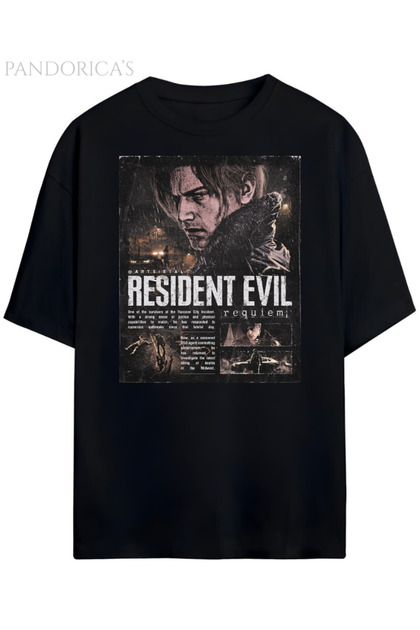 Grafftee Clothing Pandorica's Resident Evil Requiem Leon S