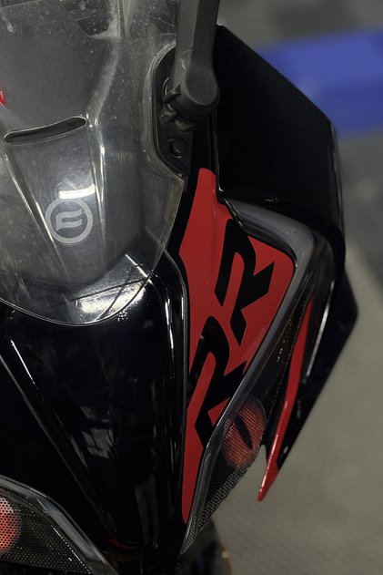 Red Color Rr Written Head Detail Sticker Set for Cfmoto 450Sr