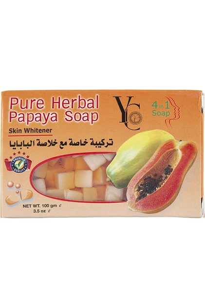 4 in 1 Pure Herbal Papaya Soap, 100 g