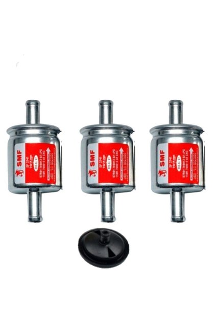 3'lü Landirenzo Tip LPG Filtresi 14x14 Seti, Yüksek ve Güvenlik
