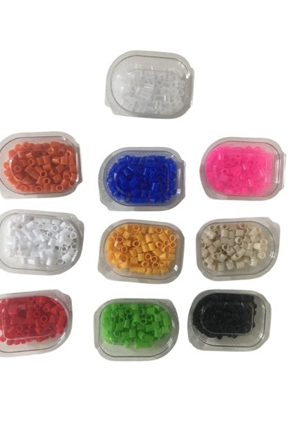 10 Colors 1000 Pcs Beads / Fuse Beads - Hama Beads - Iron-On Beads