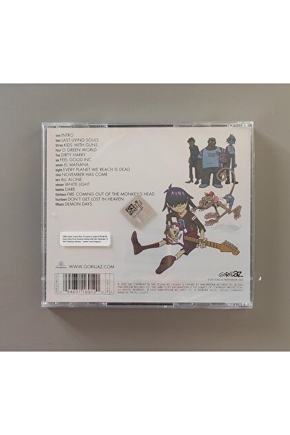 Peechy & Gorillaz 等 CD15枚セット Parlophone Gorillaz - Demon Days CD - Fiyatı, Yorumları