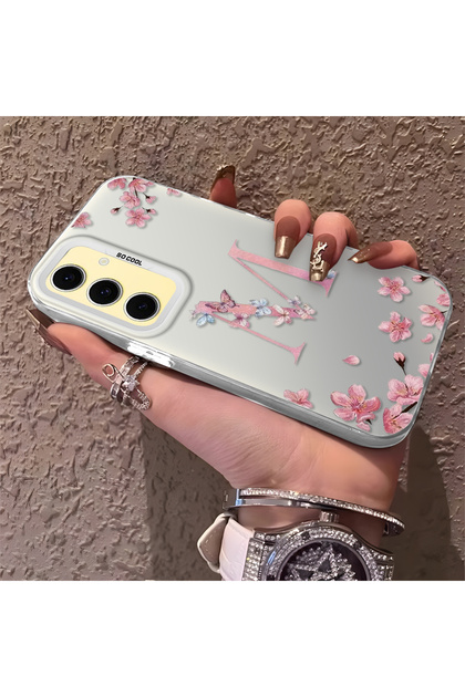 Samsung Galaxy S24 Fe Compatible Silicone Edge Hard Back Anti-Fall Phone Case with Mama Pattern