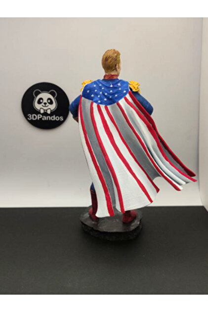 3D Homelander - The Boys Figür - 18 cm - Hediyelik/Koleksiyonluk