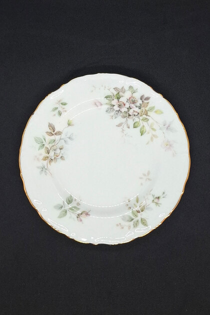 Haworth Bone China English Porcelain Cake Plate 16 cm