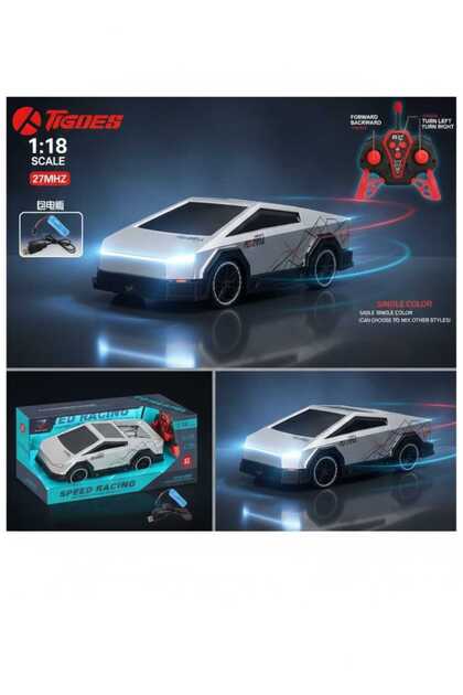 Aksoy Toys 1/18 Ölçek Tesla Cybertruck Uzaktan Kumandalı Işıksız