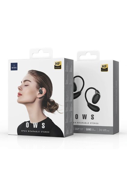 OWST30 Open Wearable Studio Bluetooth 5.4 Open Ear Earbuds – Purple