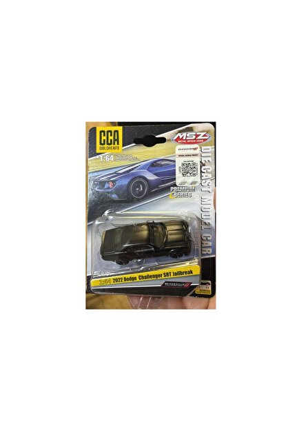 CCA Premium Series 2022 Dodge Challenger JRT Jailbreak Siyah 1/64