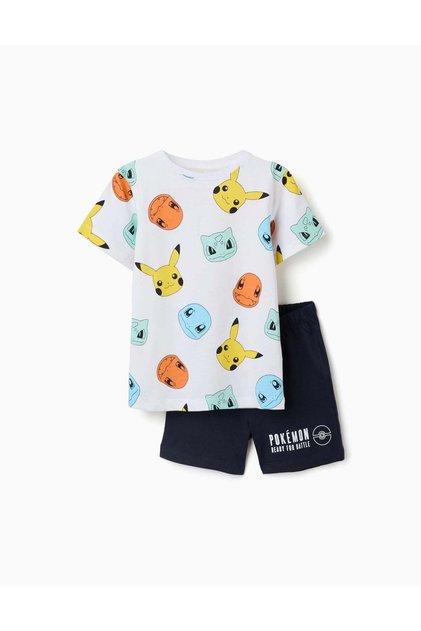 Pk Pyjama Ss Jersey, White, 3/4