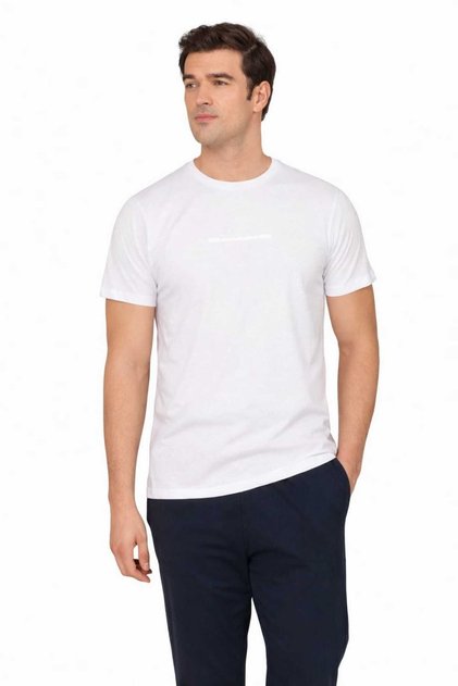 Combed Cotton Short Sleeve Pajama Set Lk-Pc6135