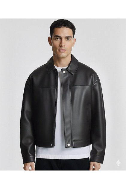 New Season Men's Leather Jacket