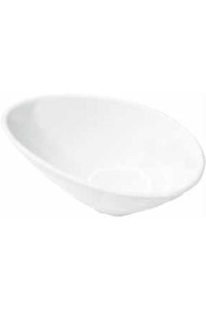 Melamine Open Buffet Angled Presentation Bowl – 21.2×15×9.1 cm