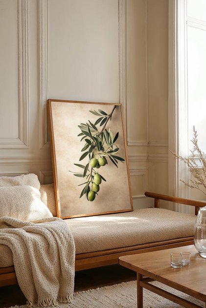 One Piece Wooden Framed Painting Tk3087