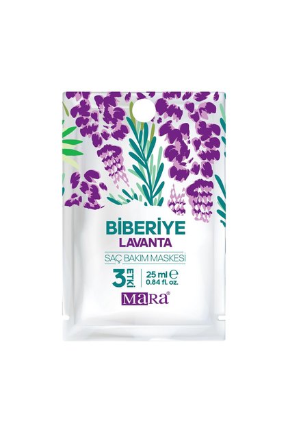 BIBERIYE & LAVANTA SAC BAKIM MASKESI SACHET 25 G