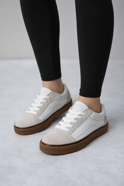 Unisex a Quality Brown Sole Linen Sports Shoes