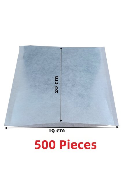 Tea Brewing Filter Empty Teapot Bag Large Industrial Size Boiler Cover 19X20 cm 500 Pieces E