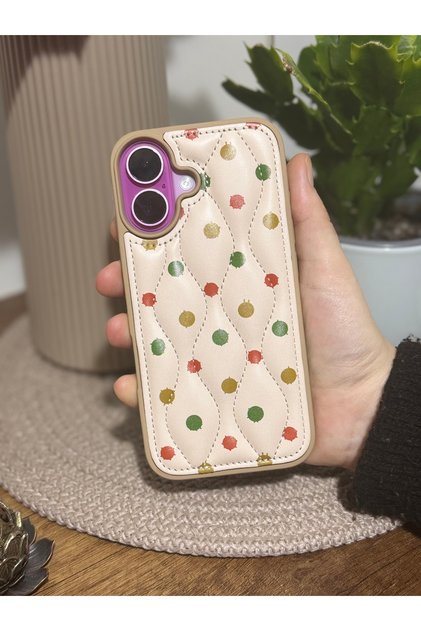 Balloon Patterned Premium Inflatable Puffer Case Compatible with iPhone 17
