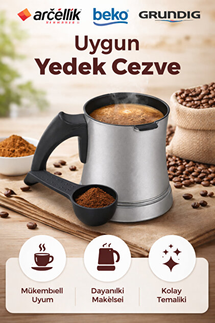 Beko Oem - Bkk 2113 Kahve Makinesi Pişirme Haznesi - Cezve