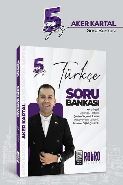 2026 Kpss Genel Yetenek 5yüz Türkçe Soru Bankası Tamamı Video Çözümlü Retro Yayınları