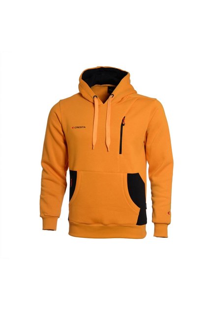 Erkek Hardal Garnili Kapüşonlu Sweatshirt