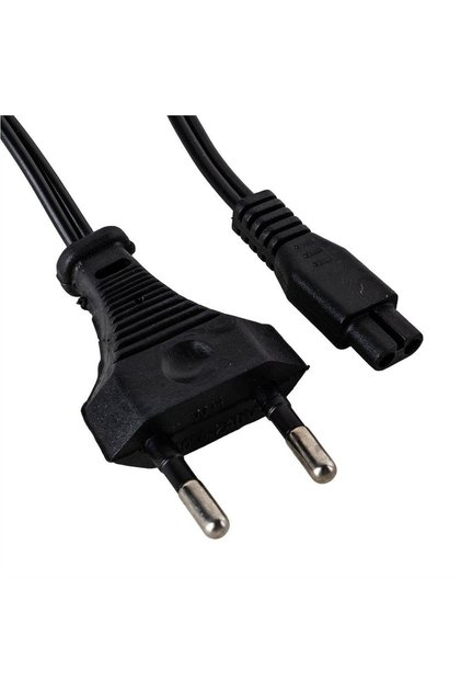 220 Volt Spiral Model Ceyran Power Kablo 1 Metre (Traş Makineleri-Işıldaklar İçin)