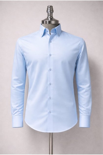 Slim Fit Erkek Gömlek –Slimfit 1 beden büyük tercih ediniz.