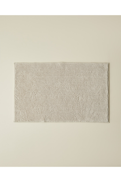 Macaroni Kaydırmaz Taban Banyo Paspası 50x80 cm Bej