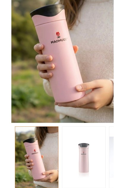 Travel Mug Thermos Cup 0.47 Lt Rose Quartz