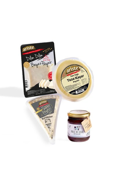3 Çeşit Peynir & Dulce De Leche Lezzet Paketi 1130 gr