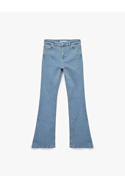 Koton Kız Çocuk Jean Pantolon Açık Indigo 4skg40079ad - Fiyatı