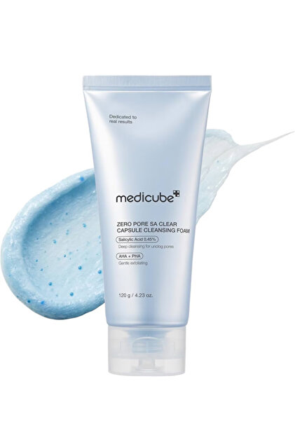 - Zero Pore SA Clear Capsule Cleansing Foam