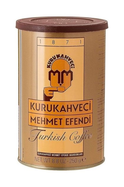 Kurukahveci Mehmet Efendi Turkish Coffee (250 Gr. Tin Can)