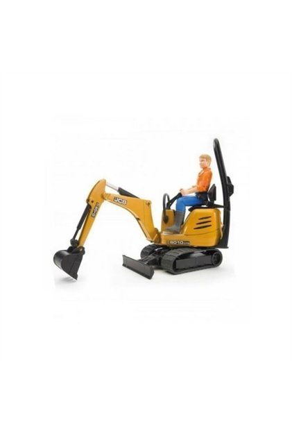 Jcb Small Excavator 8010 Cts and Construction Worker B World 62002