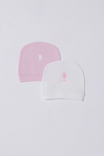 U.S. Polo Assn Baby Girl Pink Hat