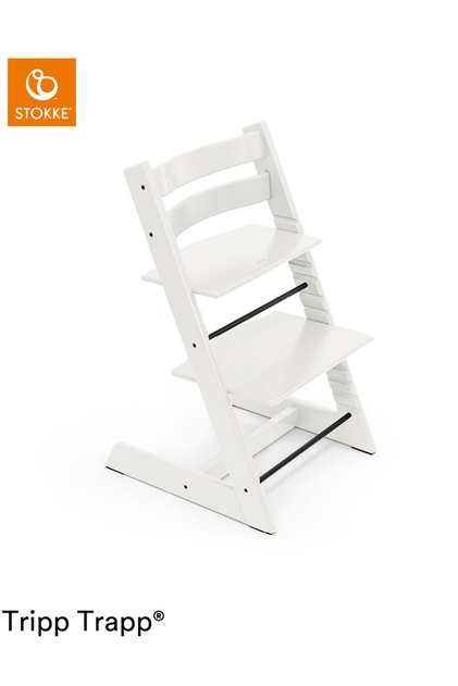 Stokke Tripp Trapp Ahşap Mama Sandalyesi Beyaz - Fiyatı