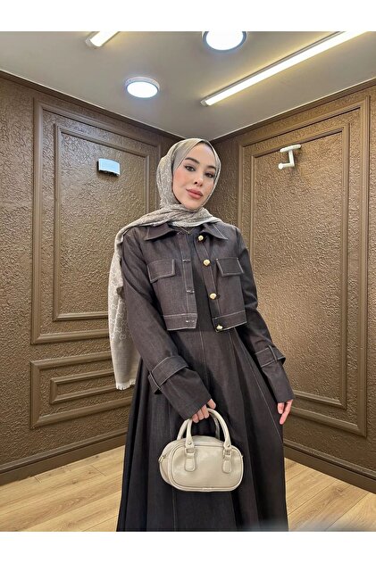 ElifStore Mişha Denim Elbise - Fiyatı, Yorumları