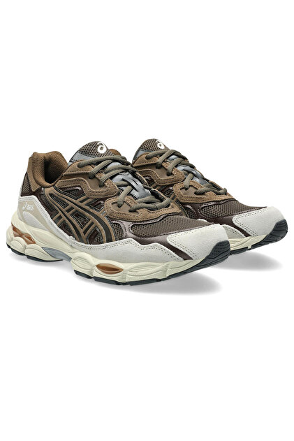Asics GEL-NYC Unisex Brown Storm/Black Coffee Sneakers 1203A383