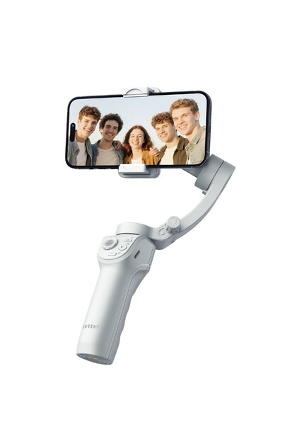 Gs1 Adjustable Bluetooth Selfie Gimbal - Tripod Gimbal Controlled Video Selfie Holder