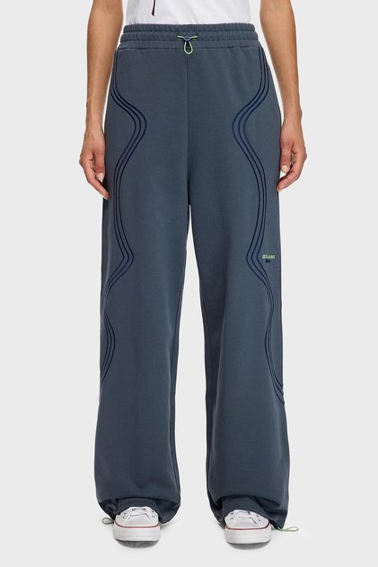 Relaxed Fit Regular Waist Wide Leg Pants with Stitching Detail Pants Lb25Fwturfusp