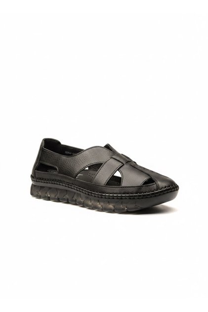 Perforated Women's Leather Soft Silicone Sole Casual Shoes Z568