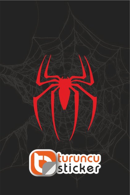 Spider Sticker 11X15 cm – Vehicle – Motor – Laptop - Helmet Sticker