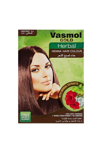 Gold Herbal Henna - Chestnut 6 X 10 G
