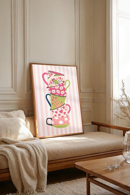 One Piece Wooden Framed Painting Tk3203