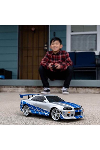 Jada 1:24 Fast & Furious Brian's Nissan Skyline GT-R (R34) Uzaktan